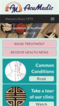 Mobile Screenshot of clinic.acumedic.com